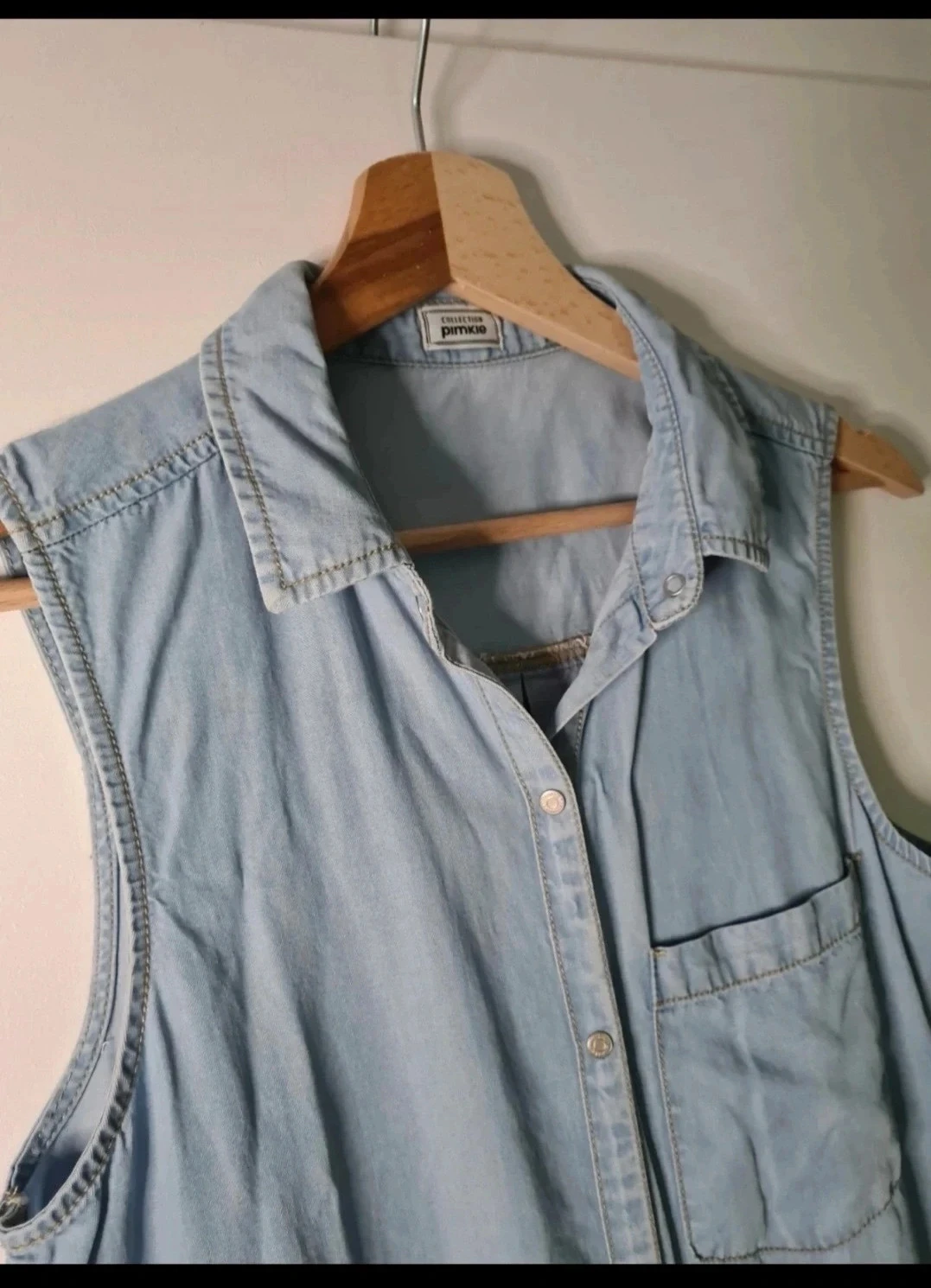 Pimkie mouwloze blouse van zacht katoen – Maat S  🌿 – photo 3